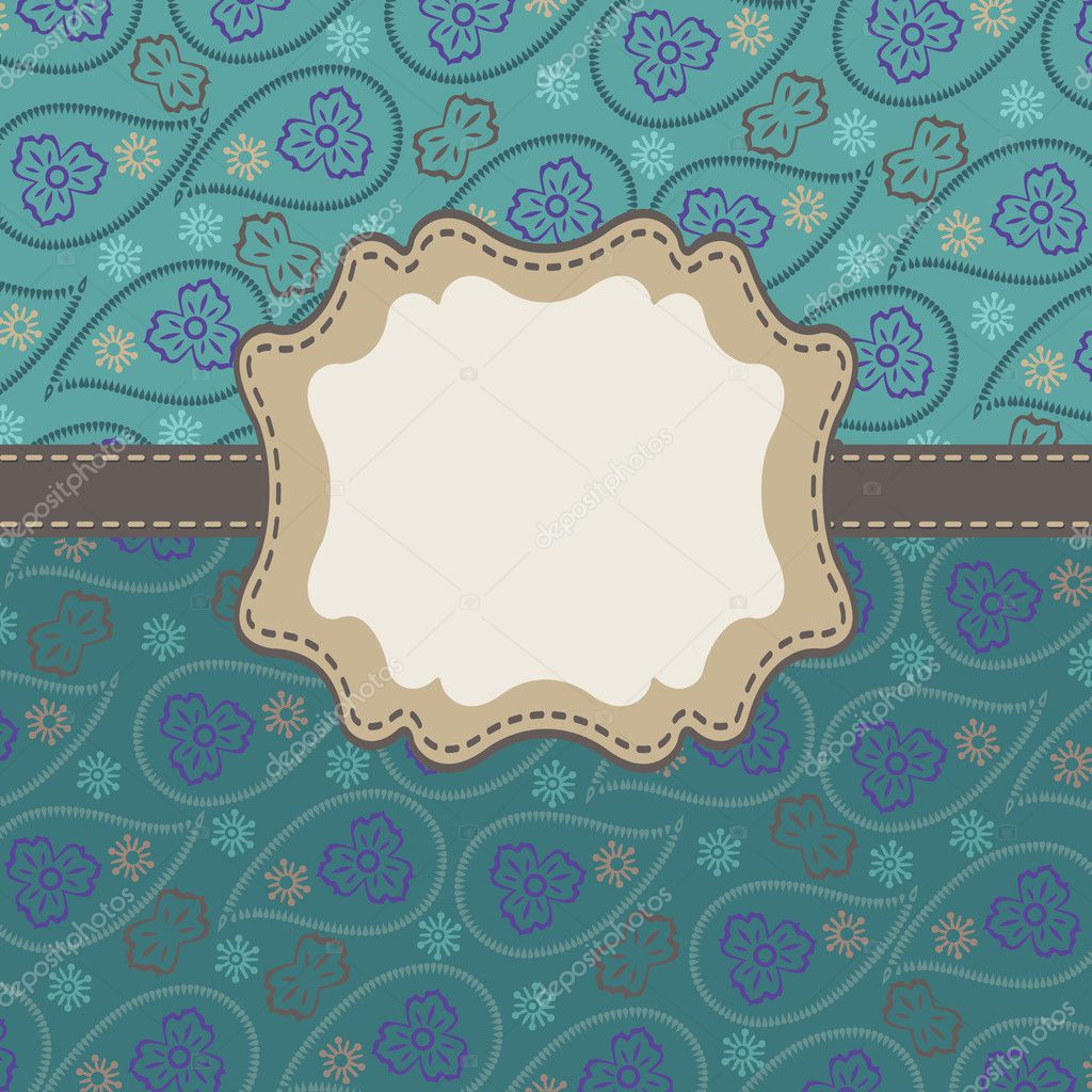 Paisley background in Mens design template or artwork