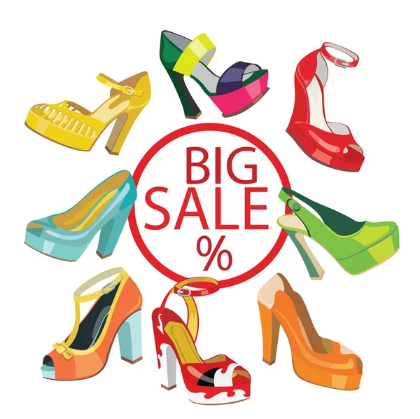 renkli moda kadınların yüksek topuk shoes.sale şablonu