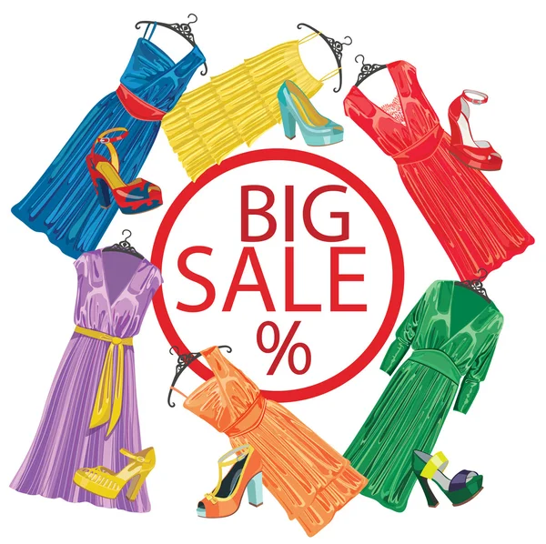 drie zijden jurken en open shoes.fashion verkoop