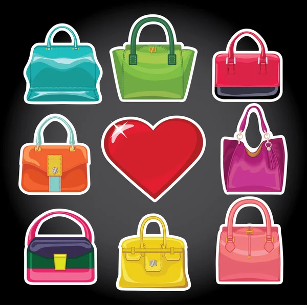 Women's handbags — Stock Photo, Image