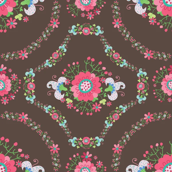 Cute Floral Seamless pattern — Stock Photo, Image