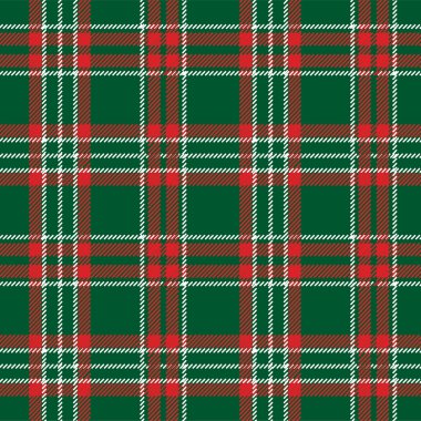 geleneksel tartan seamless modeli