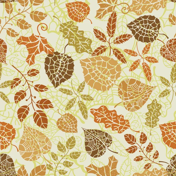 Decorative autumn leaves — Stock Photo, Image