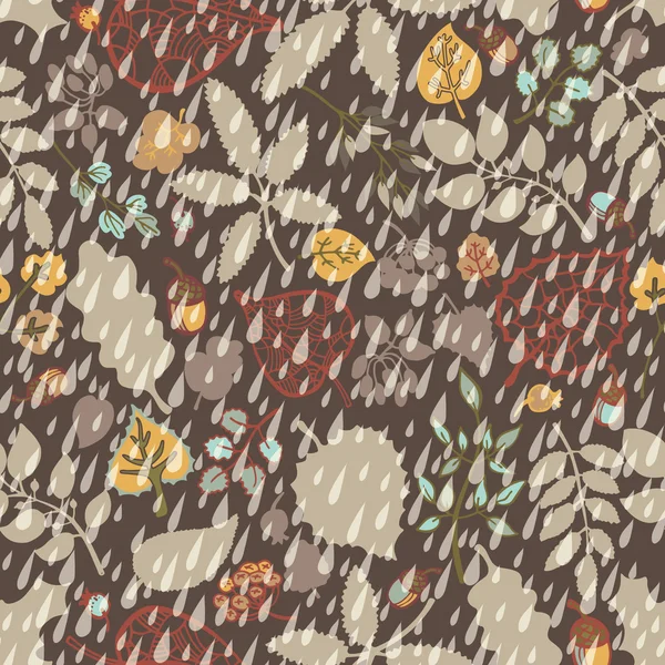 Autumn seamless pattern — Stock Photo, Image