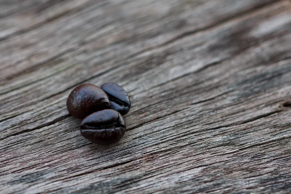 Caffè su sfondo di legno — Foto Stock