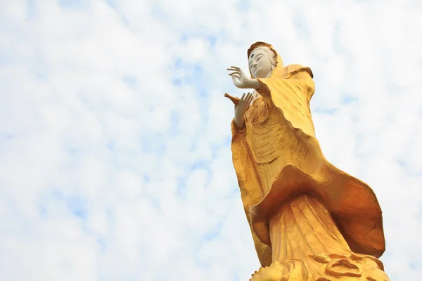 Estátua de Guan Yin em Koh-larn, Pattaya, Tailândia — Fotografia de Stock