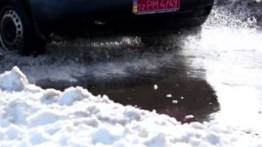 Bahar road, Araba yoldan Bahar üzerinde seyahat