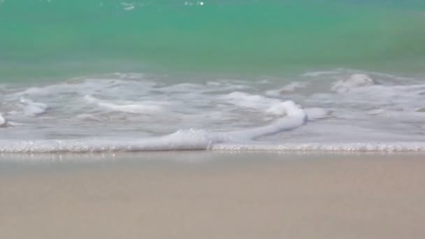 Onda do mar, maré, espuma do mar — Vídeo de Stock