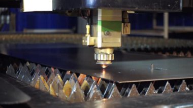 Lazer makine metal kesme için. 