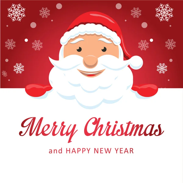 Merry Christmas - Santa Claus — Stock Vector