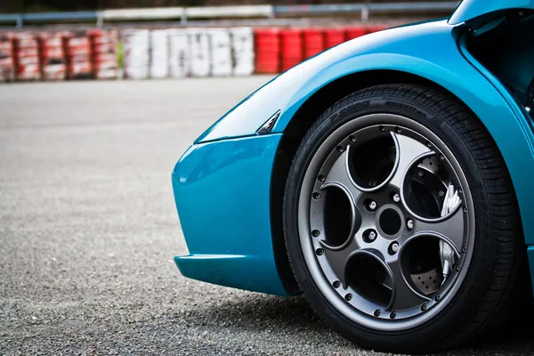 Sport car wheel — Stock Photo, Image