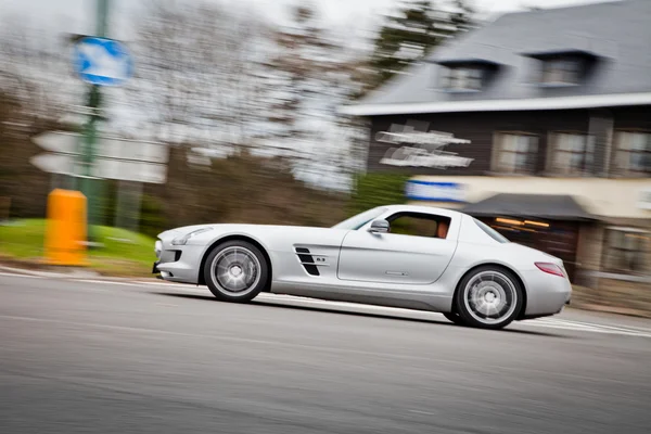 Sport car in action — Stock Photo, Image