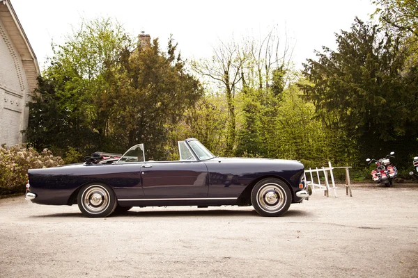 Classic car on a road