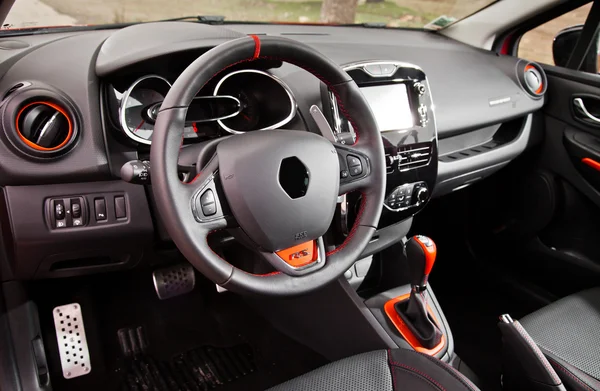 Dashboard in urban car — Stock Photo, Image