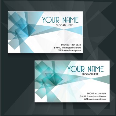 Modern kartvizit set