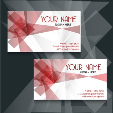 Modern kartvizit set