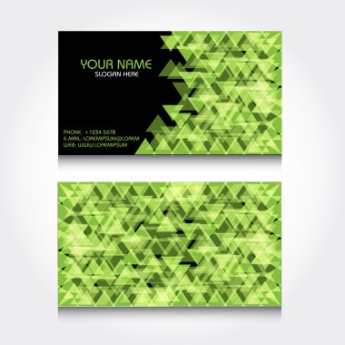 Modern kartvizit set