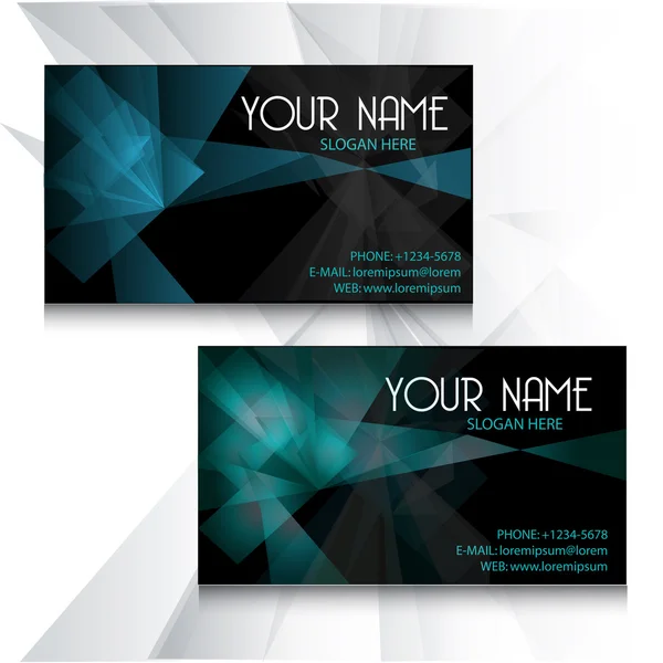 Modern Business-Card Set — Stock Vector