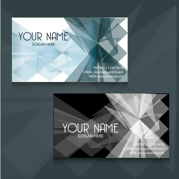 Modern Business-Card Set — Stock Vector