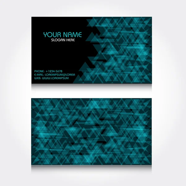 Modern Business-Card Set — Stock Vector