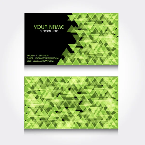 Modern Business-Card Set — Stock Vector