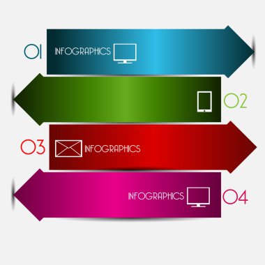 infographics tasarım öğeleri