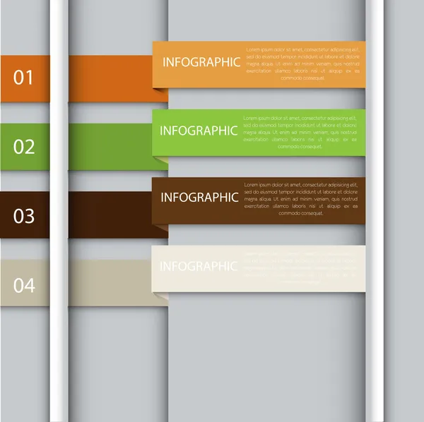 Elementos de design de infográficos — Vetor de Stock