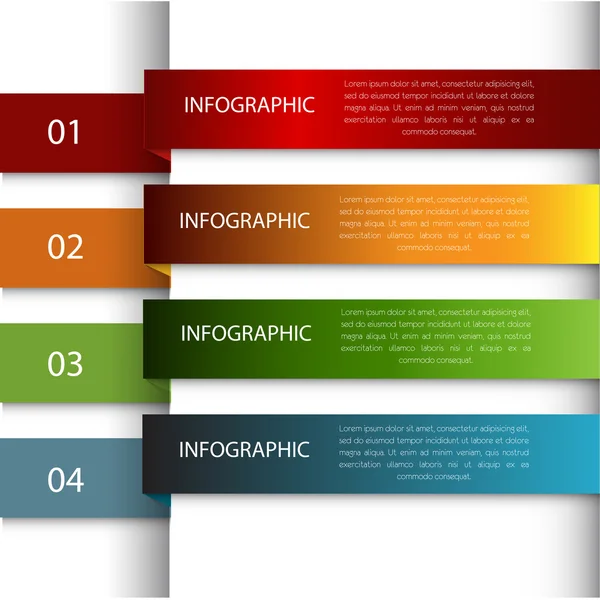 Elementos de diseño de infografías — Vector de stock