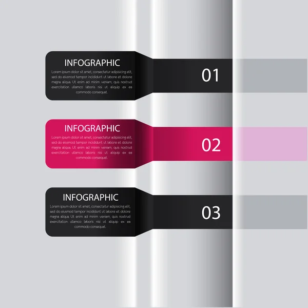 Infographics designelement — Stock vektor