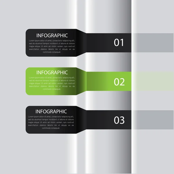 Infographics designelement — Stock vektor