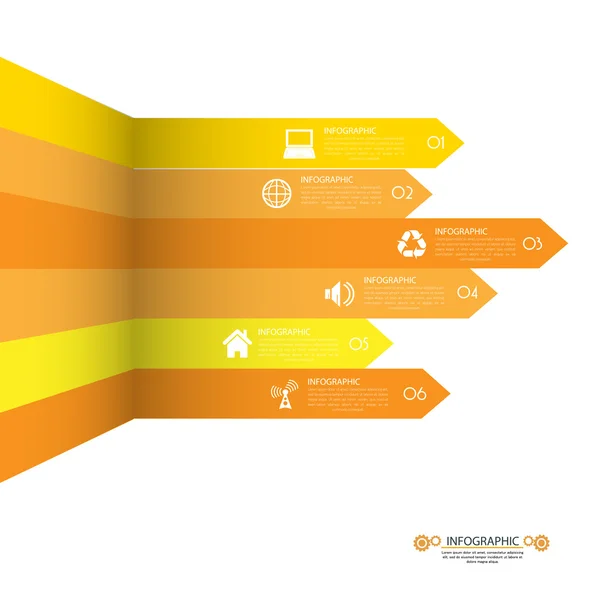 Infographics design elements — Stock Vector