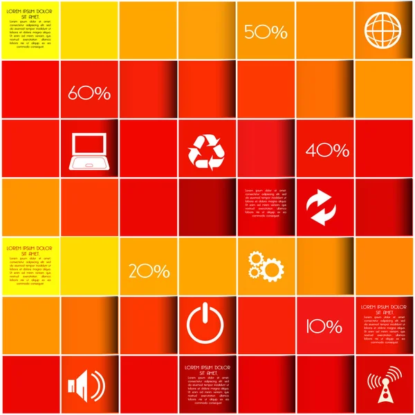 Infographics designelement — Stock vektor