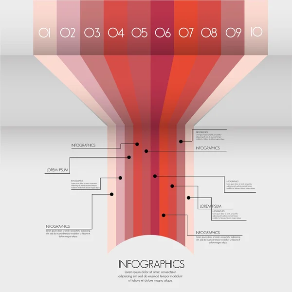 Infographics design elements — Stock Vector