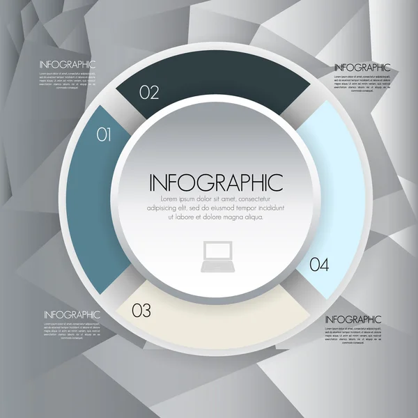 Elementos de design de infográficos — Vetor de Stock