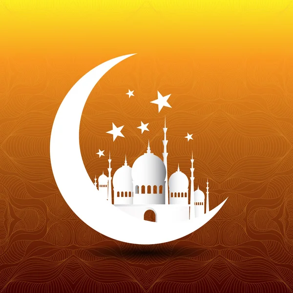 Vintage Ramadan Kareem fond — Image vectorielle