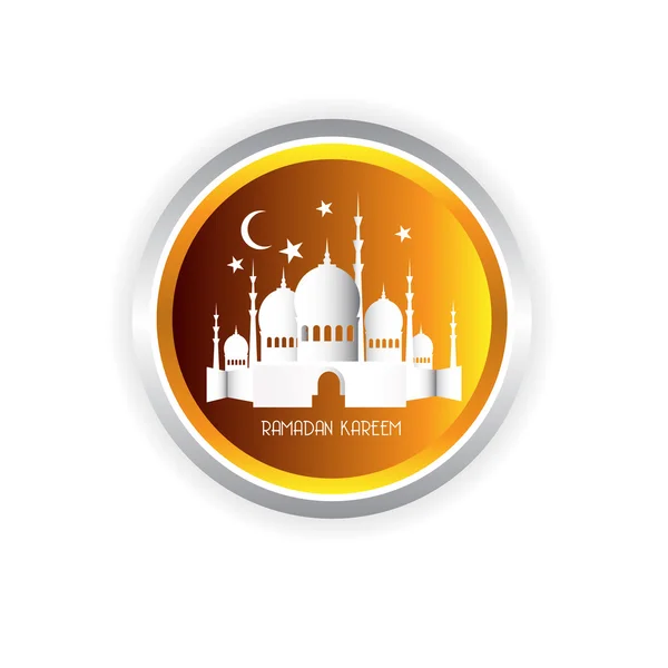 Vintage Ramadan Kareem fondo — Vector de stock