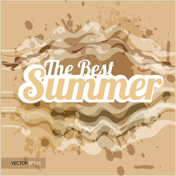 Diseño de verano — Vector de stock