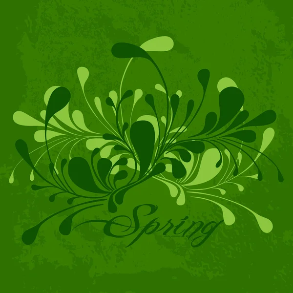 Spring abstract background, textures — Stock Vector