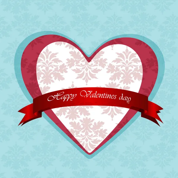 Mutlu Sevgililer günü kartları — Stok Vektör