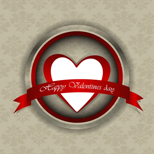 Happy Valentijnsdag kaarten — Stockvector