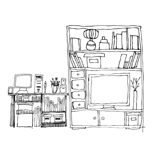 vektör iillustrated iç elemanları