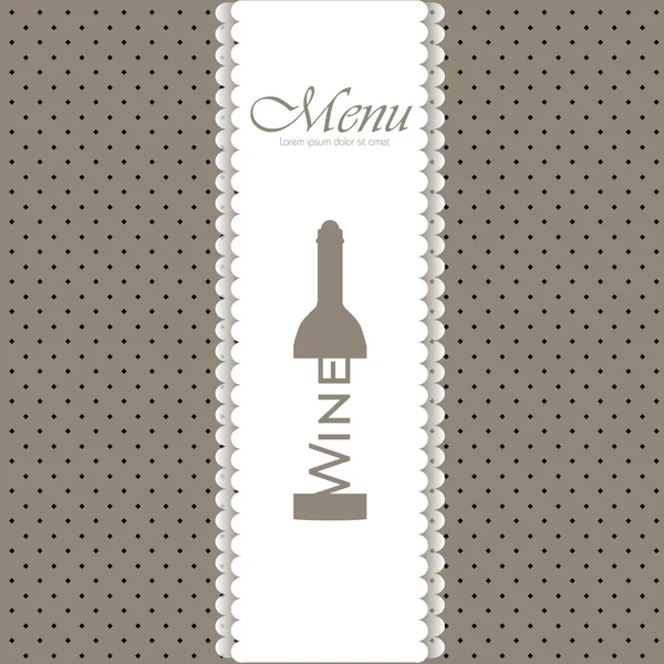 Modèle de design vectoriel de menu restaurant — Image vectorielle