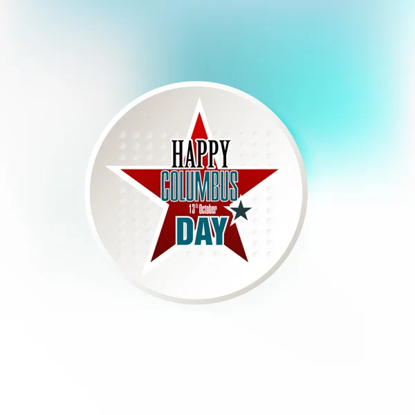 Columbus Day — Stock Vector