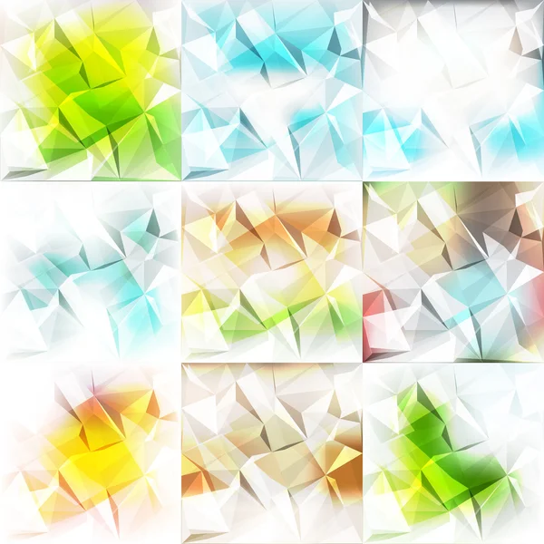 Soft colored abstract background design — Stock Vector