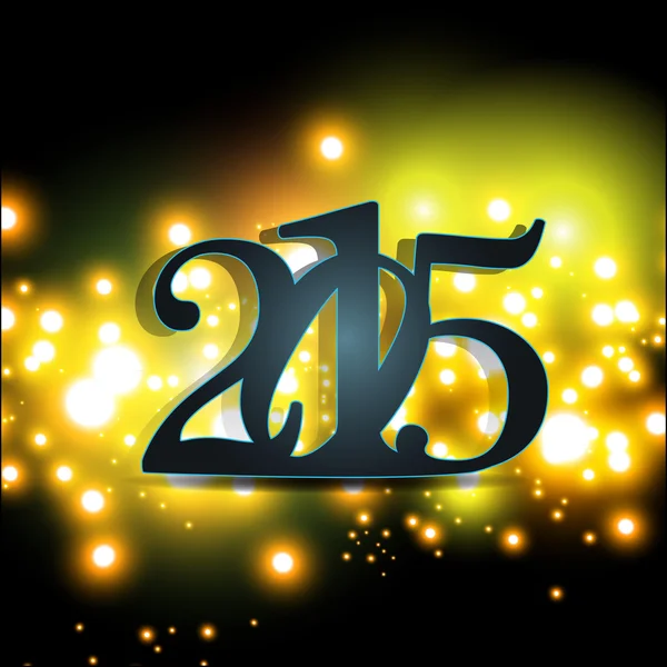 Feliz año nuevo 2015 diseño de la tarjeta de felicitación . Vectores De Stock Sin Royalties Gratis