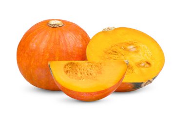 Beyaz arkaplanda kabak izole