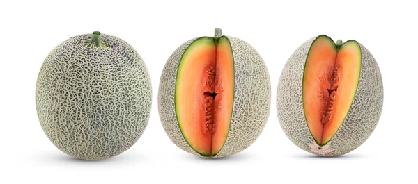 Melon Isolerad Vitlinglyra — Stockfoto