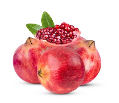 Nar arkaplanda izole edilmiş