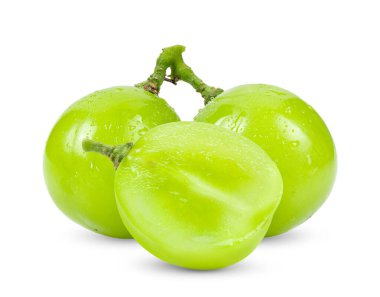 Üzüm Beyaz Arkaplanda İzole Edildi