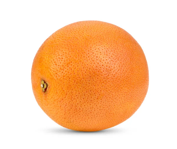 Verse Grapefruit Grapefruit Geïsoleerd Witte Achtergrond — Stockfoto